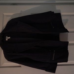 Dressbarn woman black denim jacket